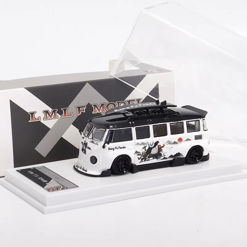 LMLF 1/64 VW  T1 RWB 功夫。熊猫涂装 面包车 合金模型