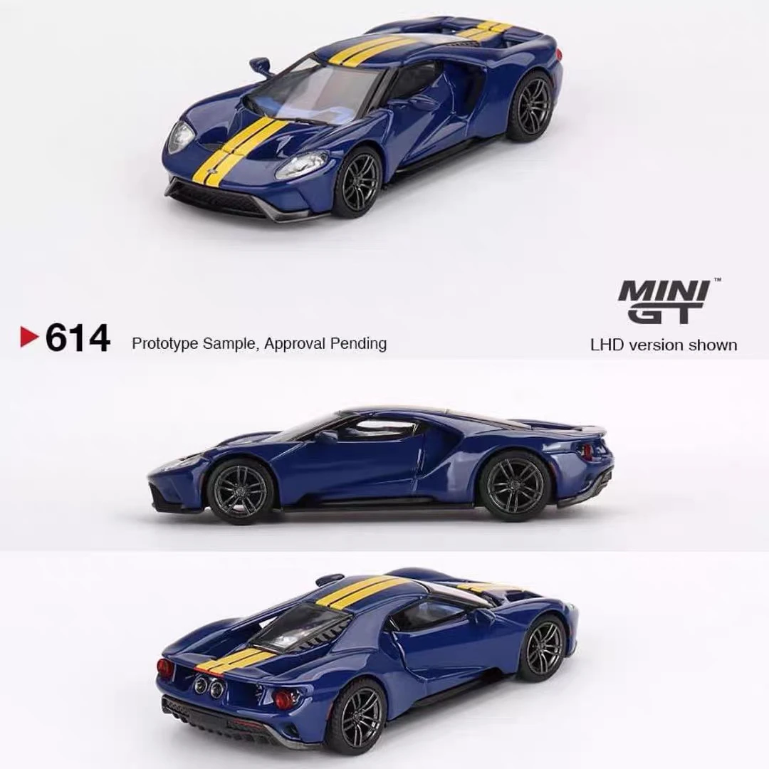 MINIGT 1:64 Ford GT Sunoco 合金汽车模型 成品摆件 超跑