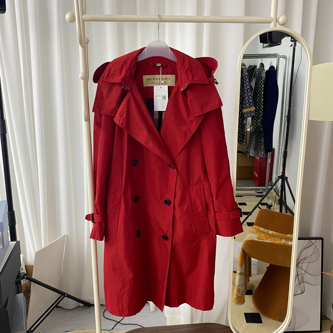 BURBERRY/博柏利双双臻选/hh00264/博柏利风衣/uk6码