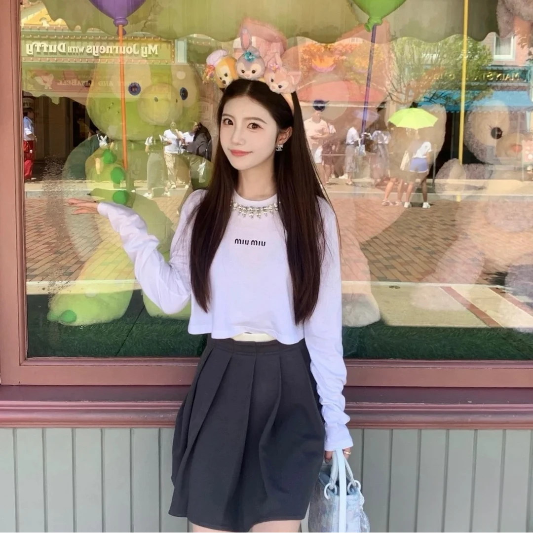 miumiu/谬谬双双臻选/vv00124/谬谬上衣/L码