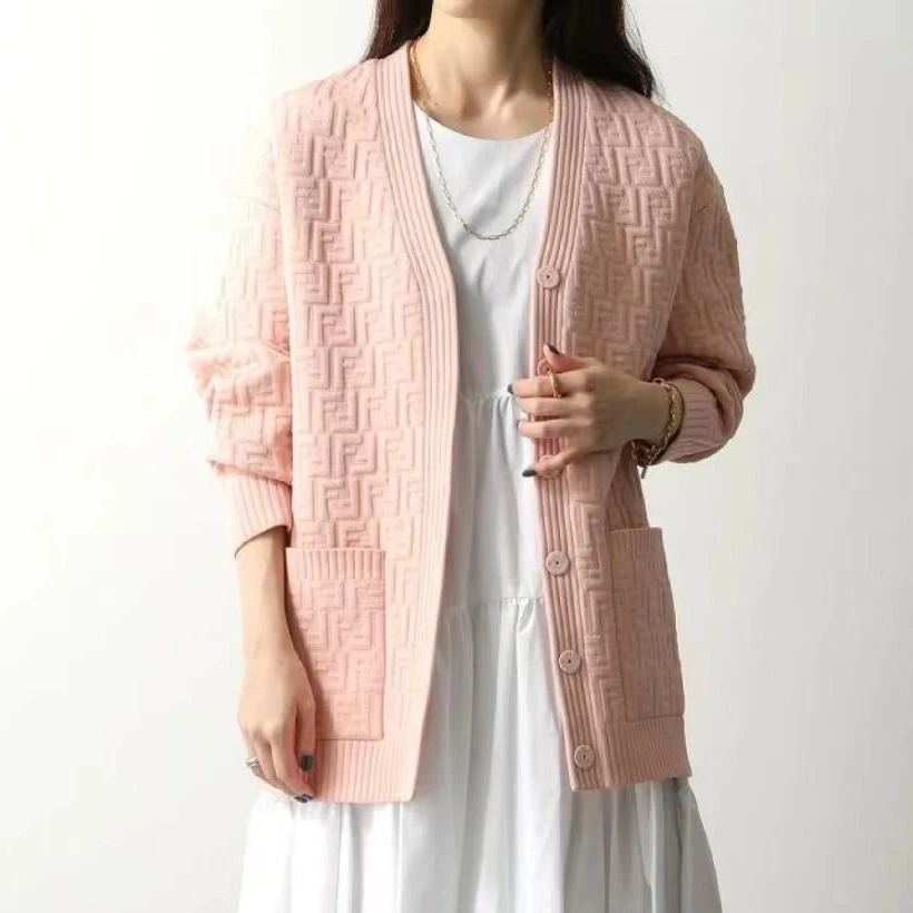 FENDI/芬迪双双臻选/yl00107/芬迪开衫/38码