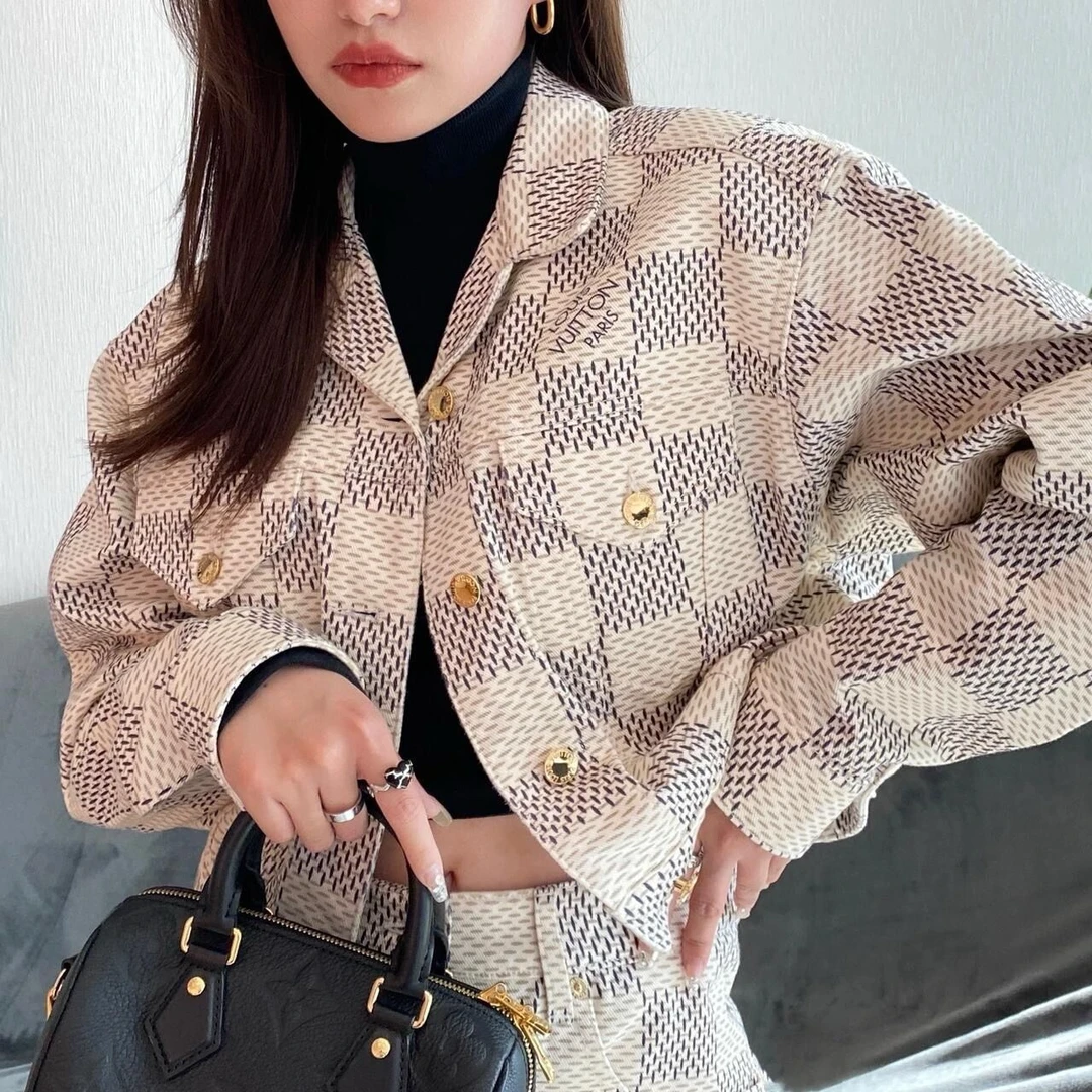 LouisVuitton/路易威登双双臻选/vv00537/LV牛仔外套/38码