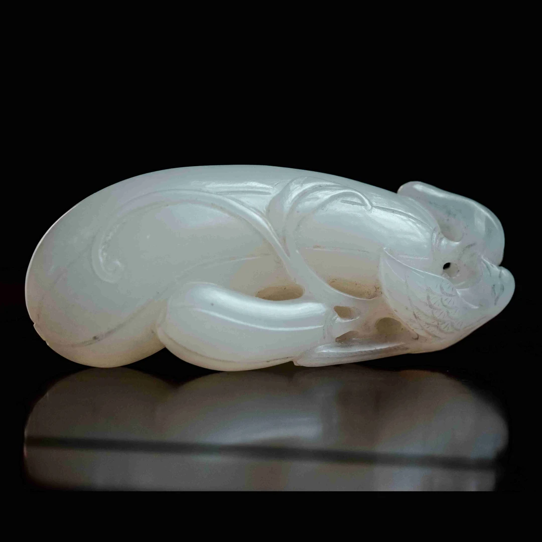 1410清代和田玉瓜瓞绵绵1014