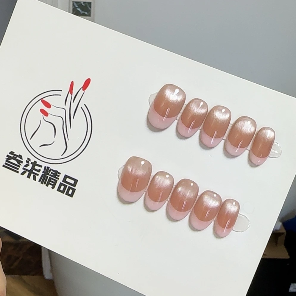 【粉猫】纯手工原创高端定制丨San'Qi NAIL丨可拆卸穿戴美甲