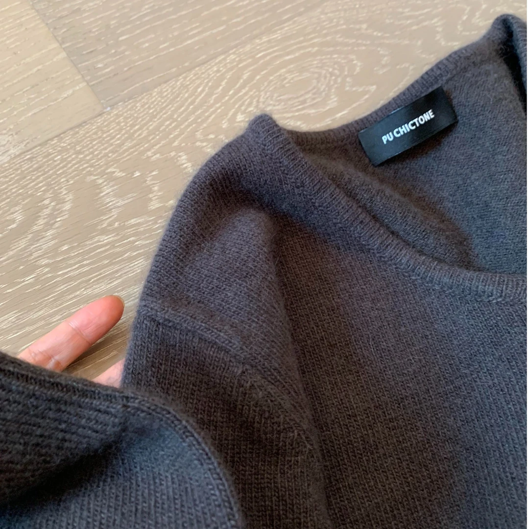 高级感软糯毛衣2024秋冬新款显瘦洋气减龄百搭小众上衣女