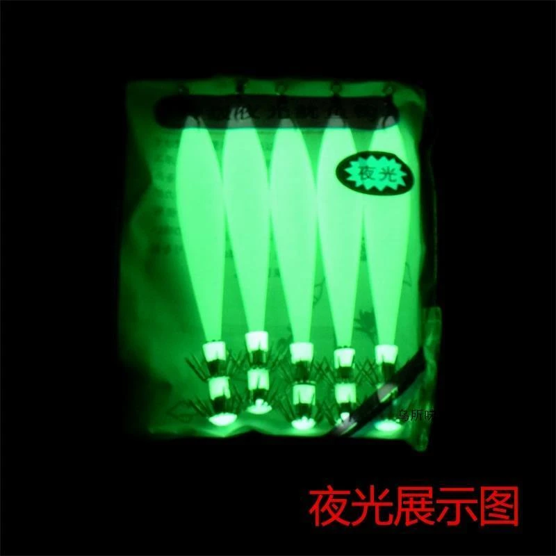 不锈钢夜光鱿鱼钩进口 海钓钩木虾 爆钓墨鱼乌贼八爪钩海洋渔具