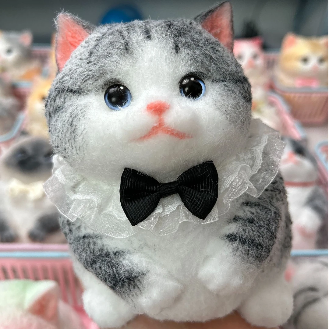 【定制链接】猫咪硅胶捏捏乐解压玩具家居摆件儿童节礼品礼物1000克