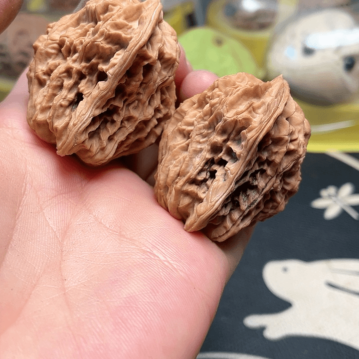 文玩核桃吊坠盘山小鸟