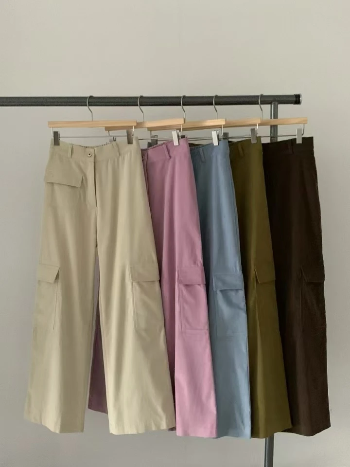 韩国 休闲百搭裤子