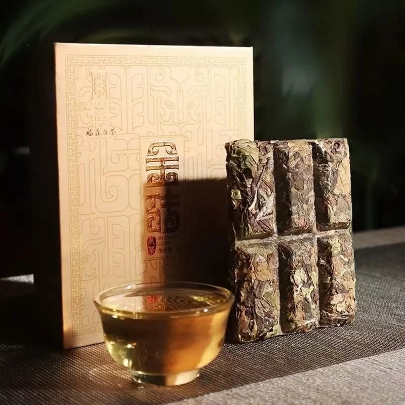 【绿雪芽】金砖2016年（白牡丹/寿眉）福鼎白茶36g