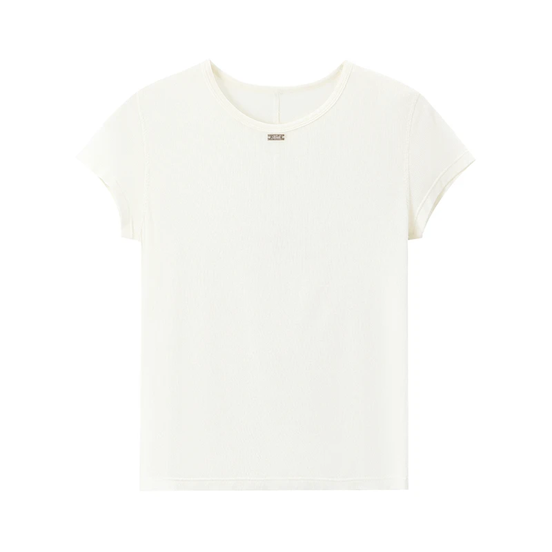 【媛宝】“凉感肌底衣”高品质推荐！超柔软超细腻百搭高货短袖-FS3331