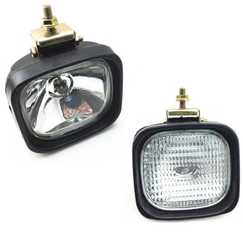 12v24v合力叉车射灯杭州前大灯台励福方灯龙工射灯照叉车前大灯