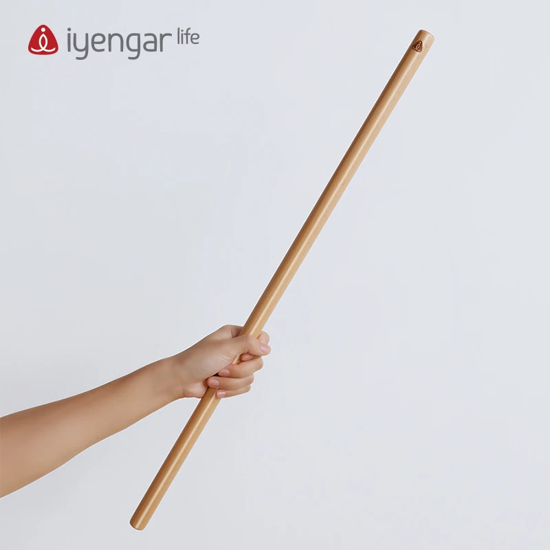 Iyengar/艾扬格瑜伽教棍 瑜伽棍 直棍 圆棍  木棍开肩胸腔 A1053
