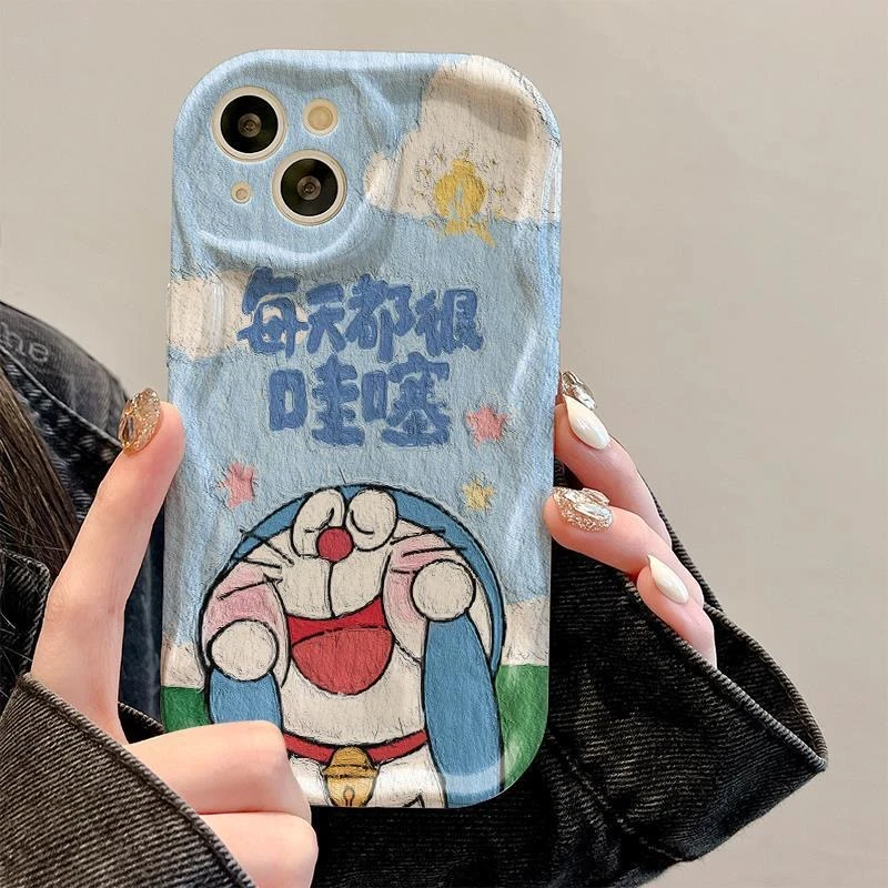 油画猫适用iPhone14promax/15手机壳13女12华为/小米/oppo/vivo