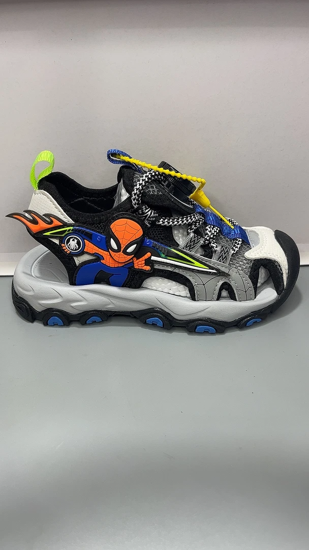 品牌夏季新品儿童包头凉鞋科技扣防滑脚长加1CM拍灯不包亮男童