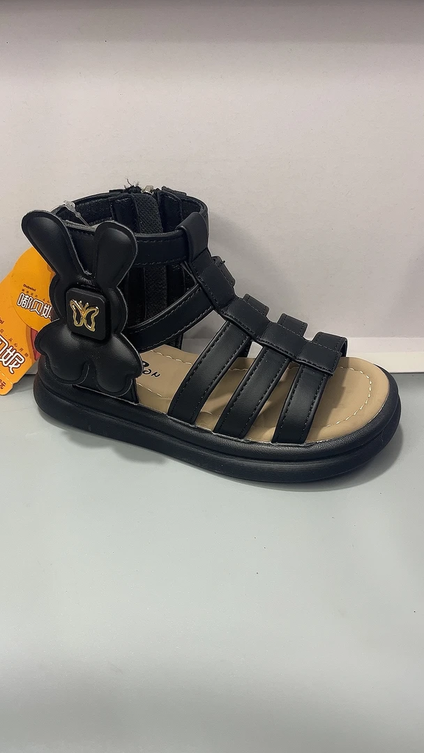 2024休闲夏季新品儿童凉鞋轻底软底舒适新款调价福利百搭女鞋黑色