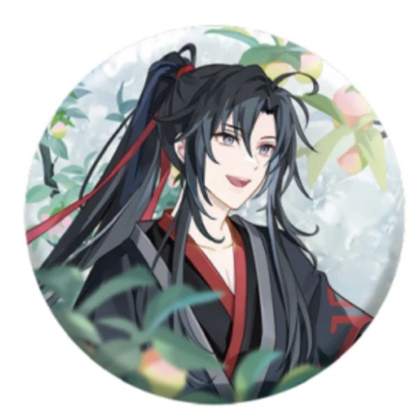 （推推乐）魔道祖师逍遥枇杷乐&夏日青梅&问灵盲盒盲袋收藏吧唧