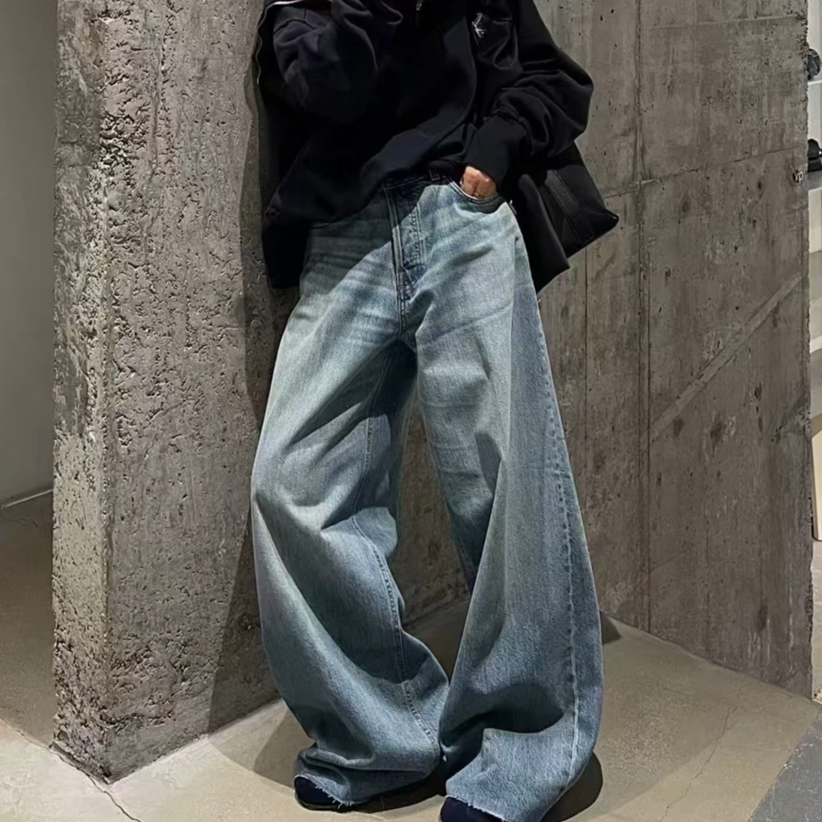 【HAIKURE】25春夏新款HEWO3322DF144L0876意大利小众设计师牛仔裤