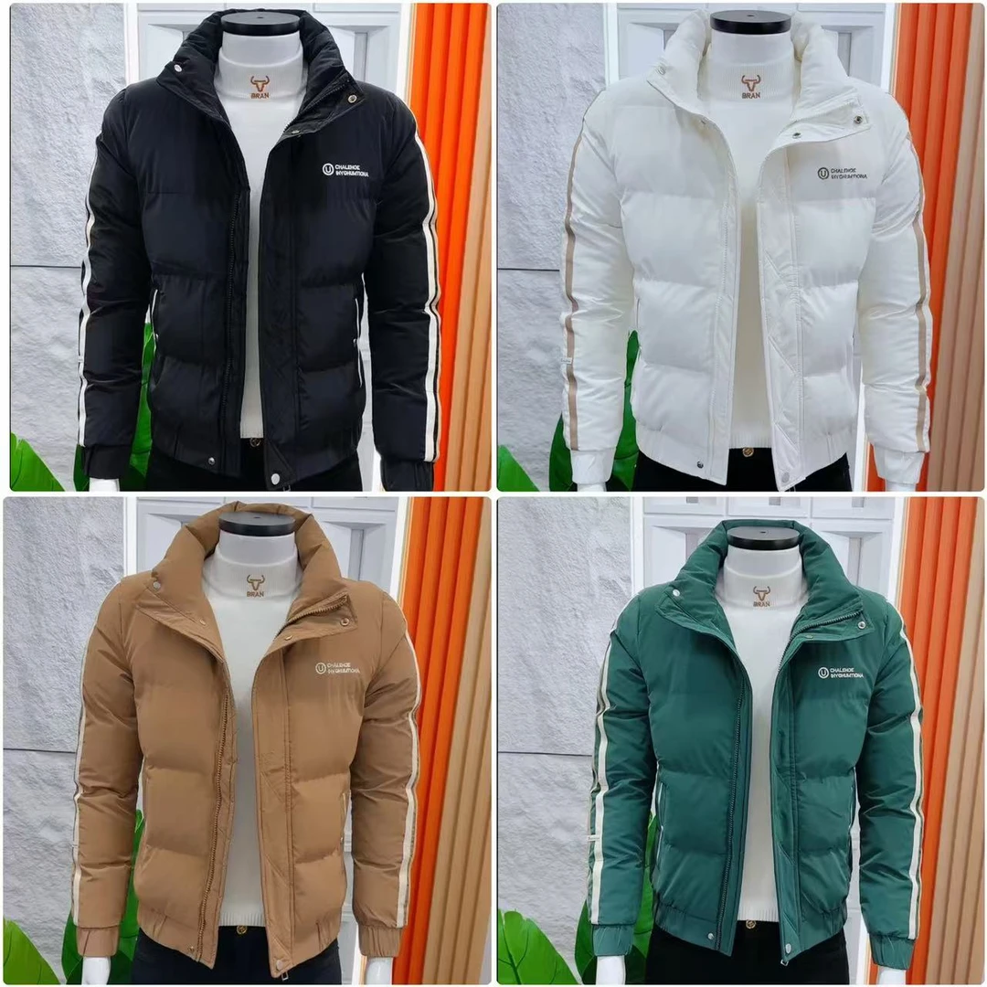 2024新款气质轻奢男士棉服帅外套韩修身免洗保暖抗寒夹克冬季棉衣