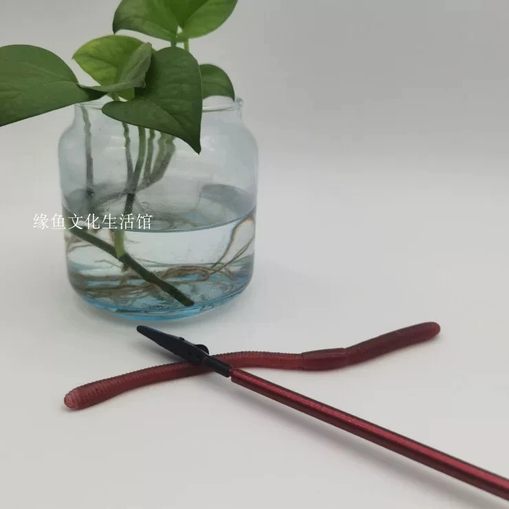 龙鱼训食器伸缩带宠物头可换溜鱼器玻璃钢防滑手把龙鱼虎鱼逗鱼