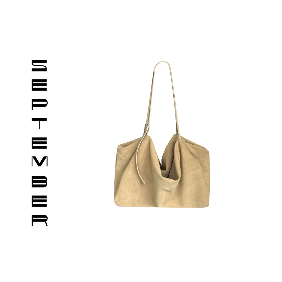 2025 A/W SEP.【拾光秋意】双包带大容量枕头包3657#2