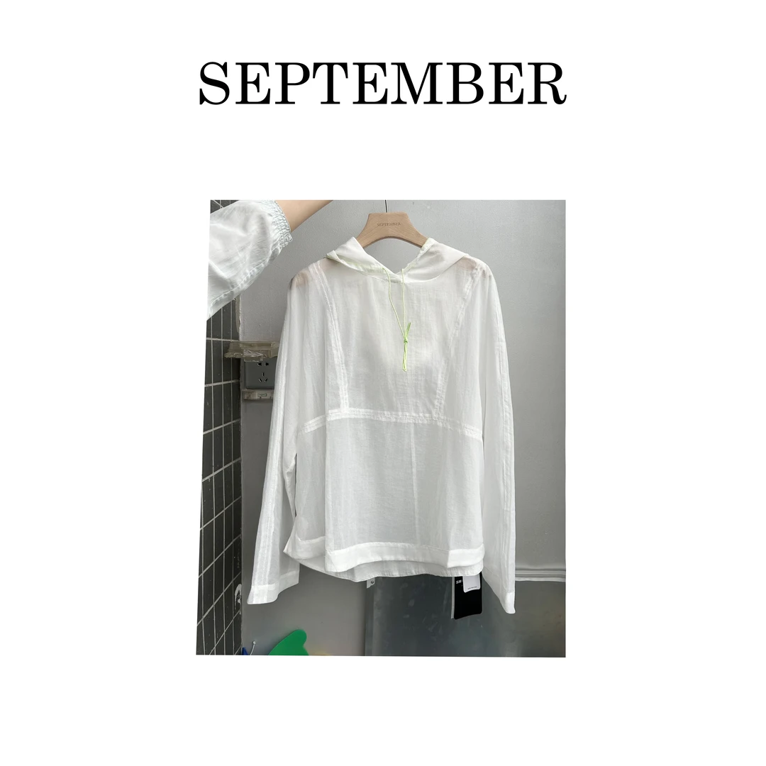 2024春夏SEP.（Y1328）透明上衣帽衫 1328#2