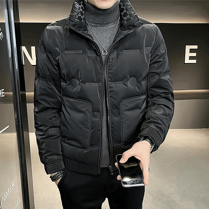 男士羽绒服冬季20233年新款潮牌帅气短款加厚保暖冬装