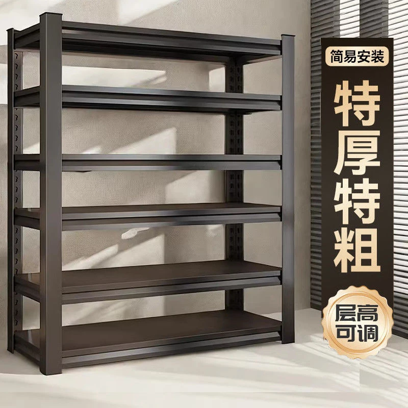 多功能家用货架多层厨房置物架落地阳台收纳架仓储商用超市铁架子