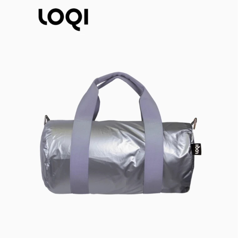 德国LOQI潮流购物袋轻便折叠环保袋超市逛街旅行健身包包
