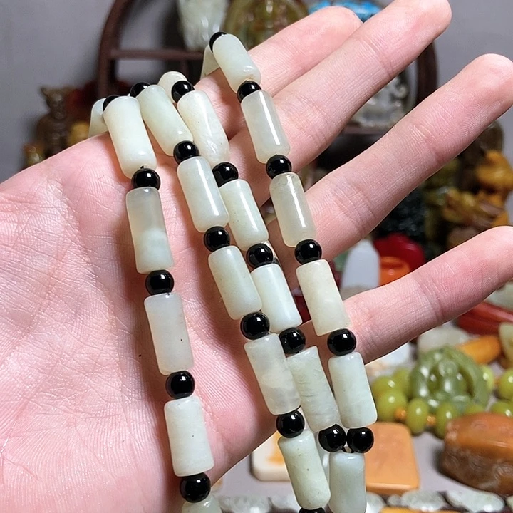 白玉菩提吊坠一一