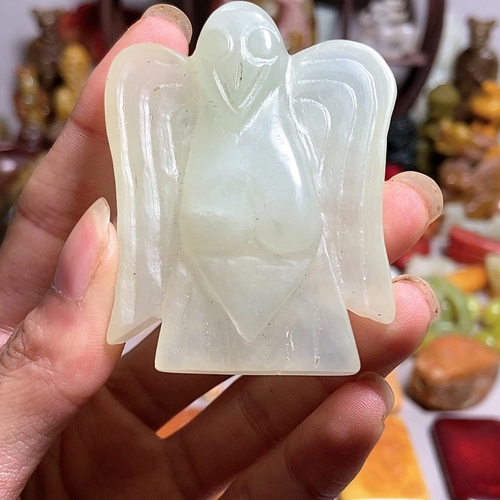 白玉菩提吊坠一一