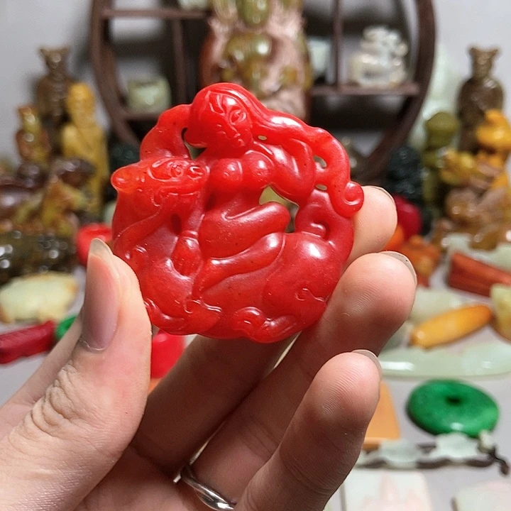 白玉菩提吊坠一一