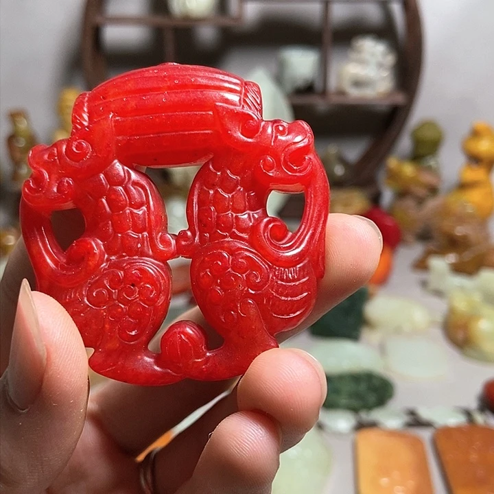 白玉菩提吊坠一一