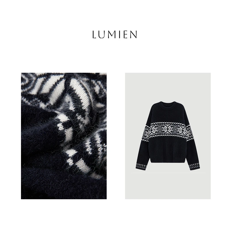 【LUMIEN】圣诞慵懒套头毛衣LX4KTT48
