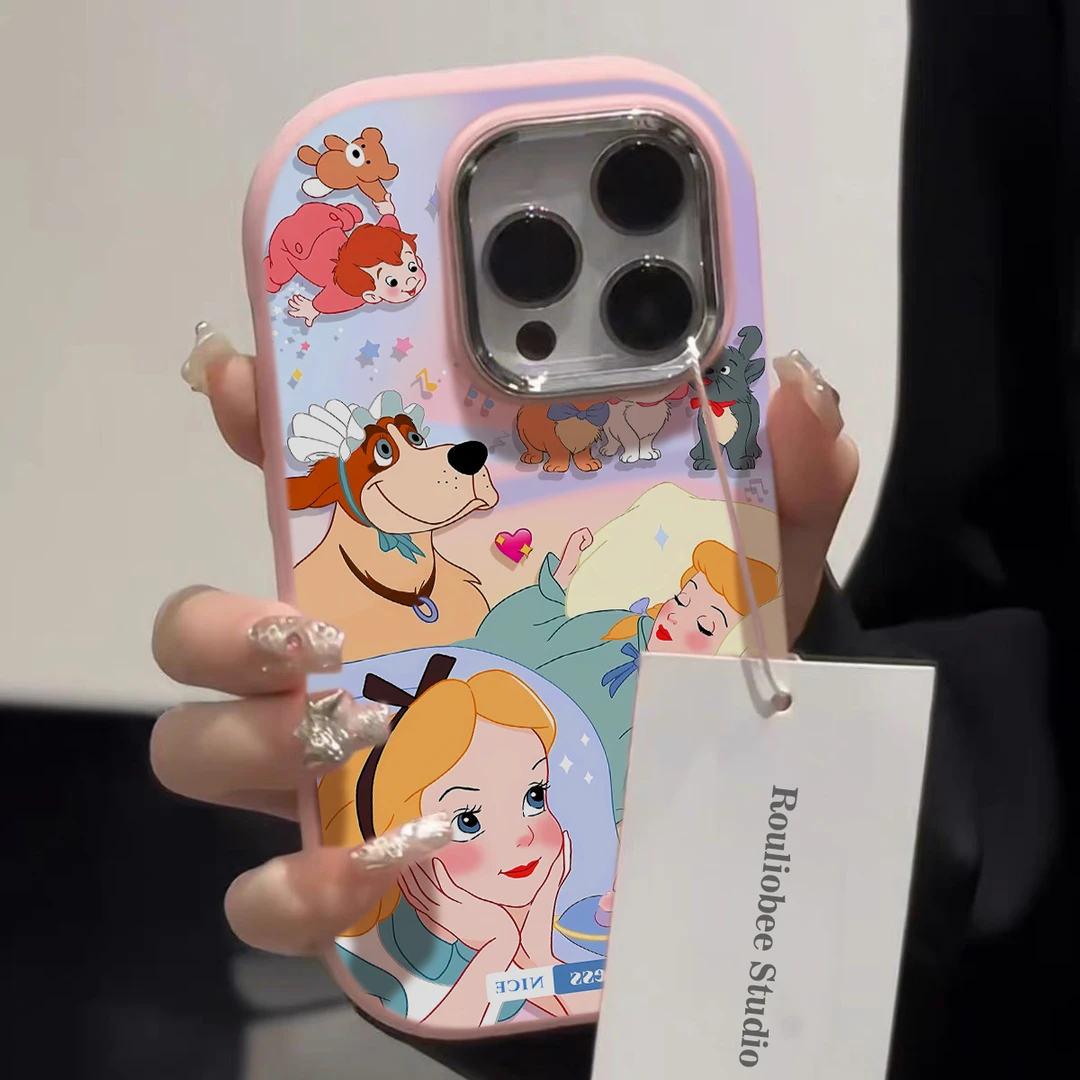 肤感可爱公主适用于苹果15手机壳iphone13/14promax防摔12/11套女
