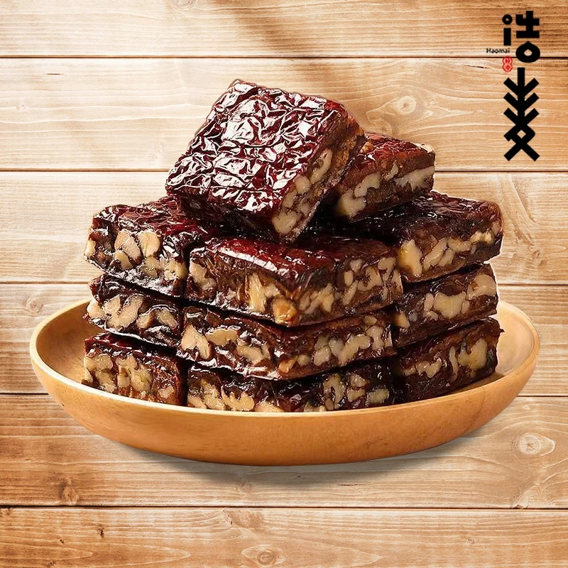 【直播】新鲜正宗新疆枣仁派大枣夹核桃糕厚切枣夹核桃袋装小零食