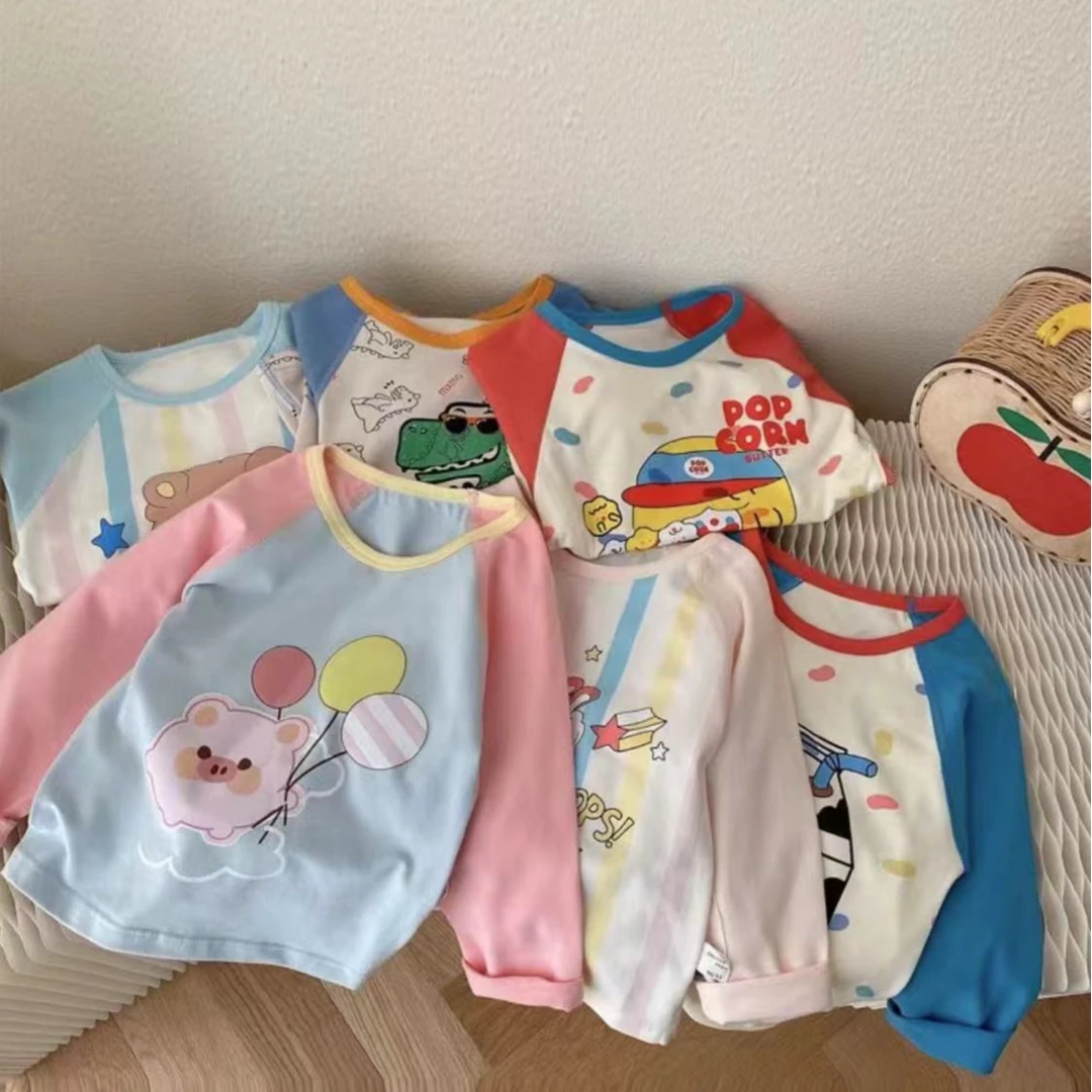 【一水童装福利扣号链接】秋夏童装时尚打底外套长短袖卫衣套装裙子