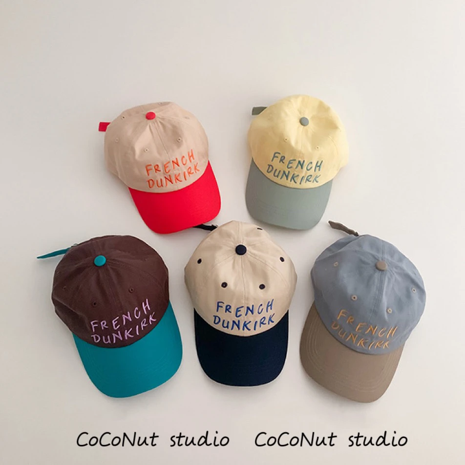 CoCoNut韩国ins儿童宝宝棒球帽子婴儿幼儿洋气韩版鸭舌帽夏季薄款