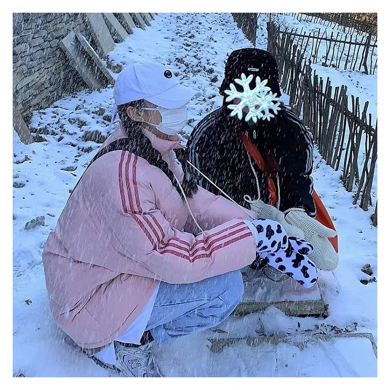 H333户外款情侣防寒服男女加厚冬季保暖款式棉服