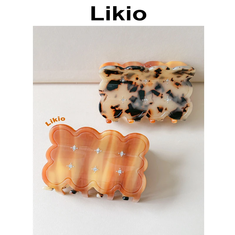 Likio原创设计夹心饼干双面发抓
