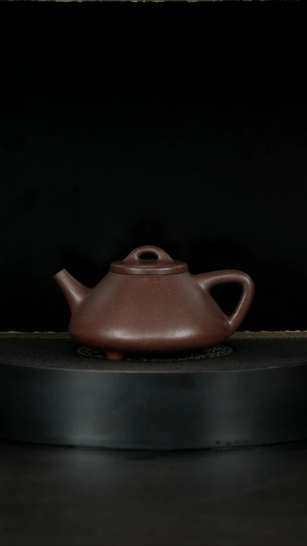 【闪购商品】紫砂茶壶全手工国庆大漏大水潭天青子冶石瓢