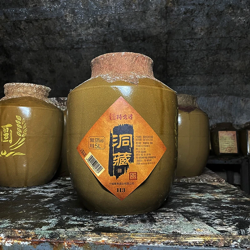 特仑淳53度H3小米高粱10斤坛洞藏酒大曲清香型封坛酒白酒53度