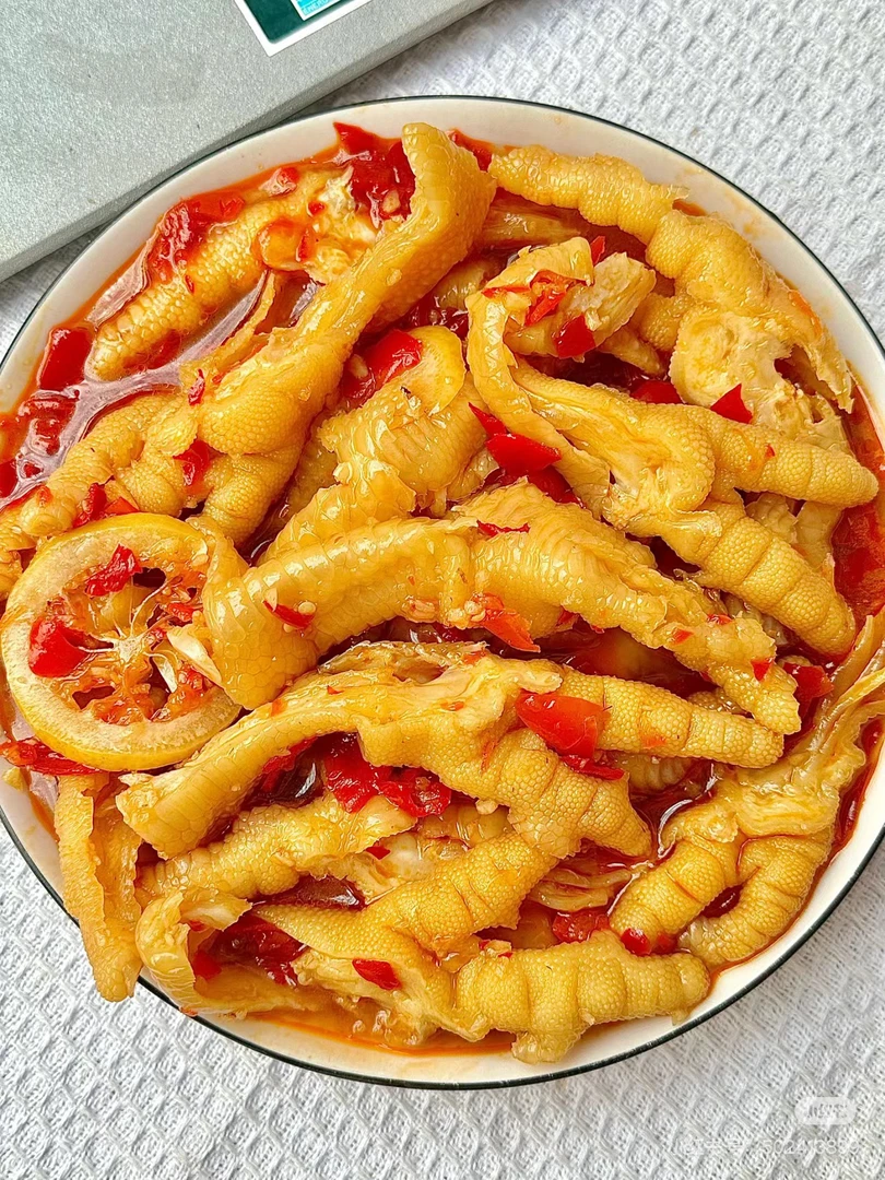 《2斤装》柠檬无骨鸡爪酸辣爽口追剧聚餐必备开袋即食