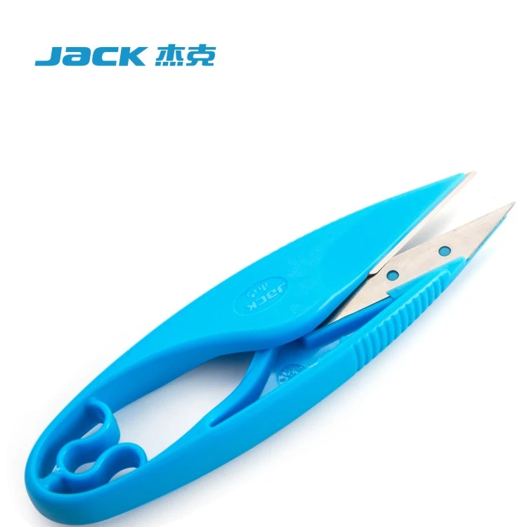 【官方旗舰】jack杰克原厂塑料柄可换双刀片不伤手剪线头纱剪原装