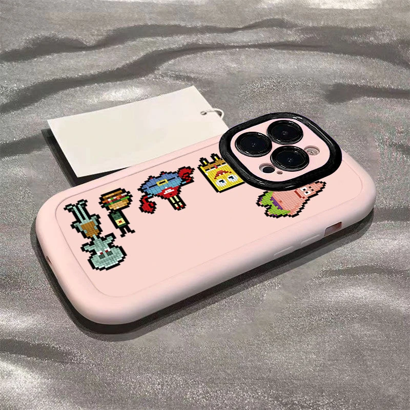 像素派大星苹果14promax手机壳iphone15全包11硅胶13pro高级12p软