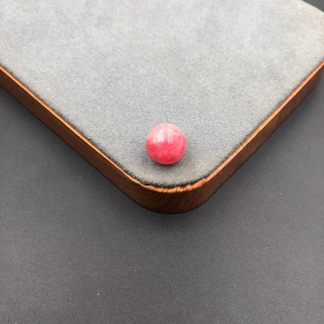 「戴琴珠宝」FR1724-粉蔷薇11mm左右通孔单珠多宝系列（多样性发其一