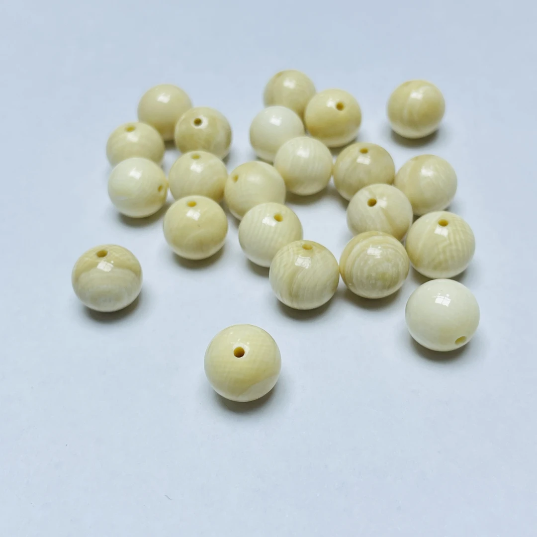 「戴琴珠宝」FR5155-猛犸牙10mm左右单珠（多样性发其一）