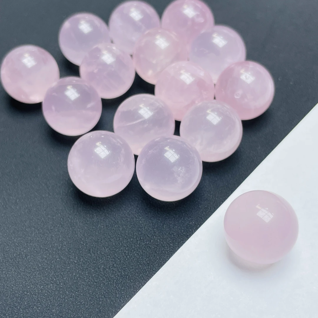 「戴琴珠宝」FR5166-粉晶17mm左右单珠（多样性发其一）