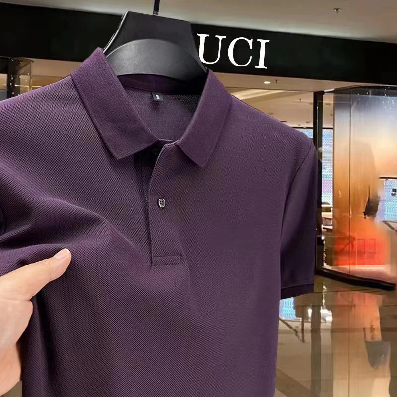 【专柜直发】意大利轻奢正品GUCI高档男士短袖polo衫高级舒适t恤男