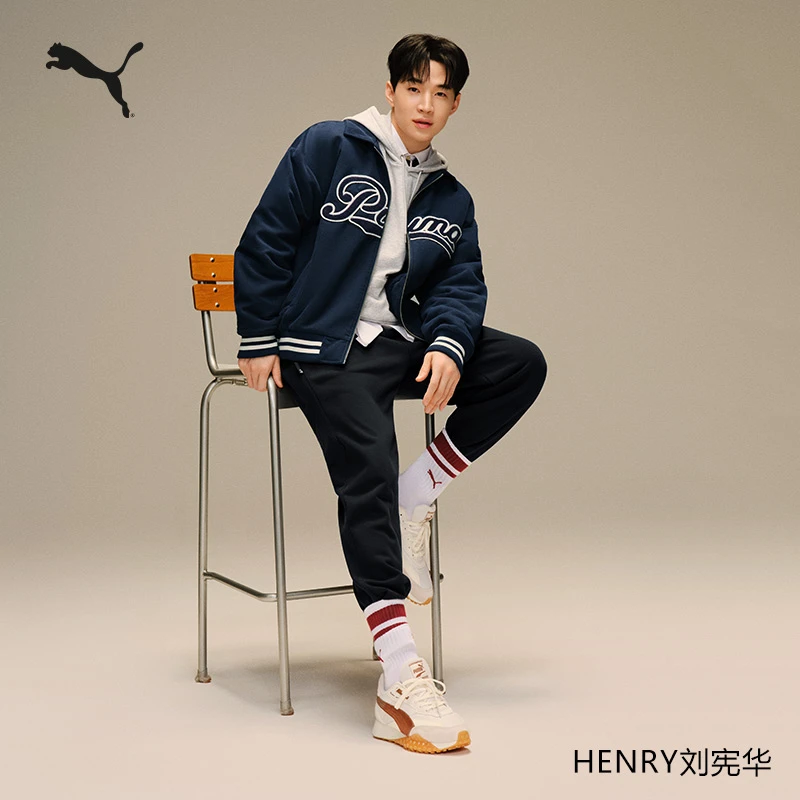 【刘宪华同款】PUMA彪马男女运动休闲流光风章鱼鞋BLKTOP 393151